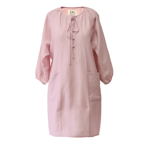 مانتو زنانه کد 4101 زرد رنگ